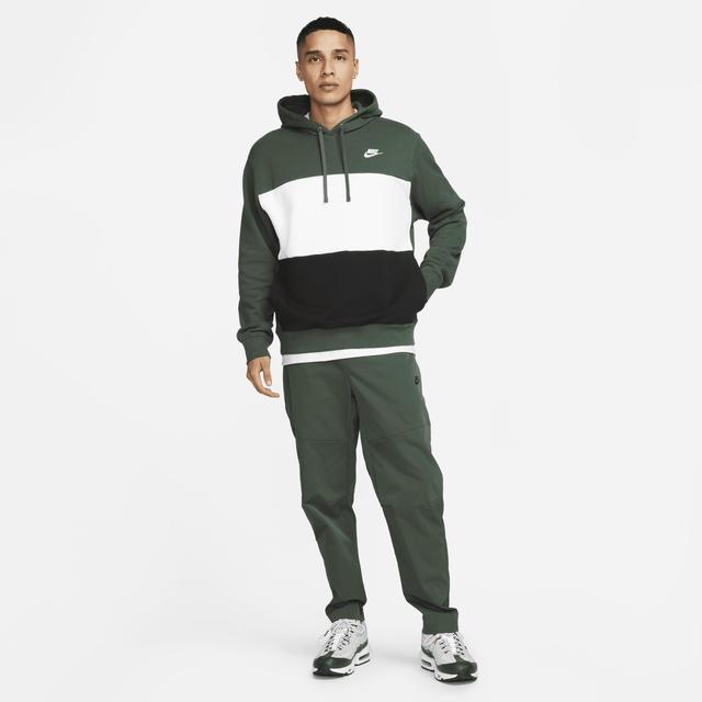 Nike Men's Club Fleece French Terry Color-Blocked Hoodie Product Image