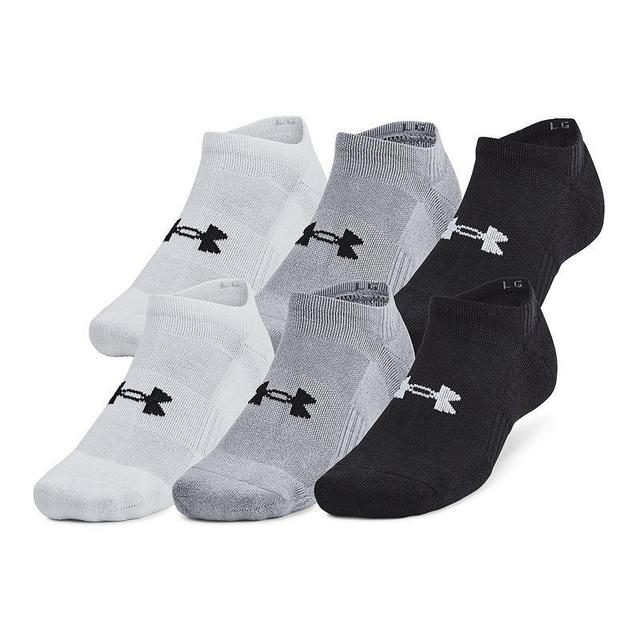 Under Armour Training Cotton 6-Pack No Show Socks, Mens Product Image