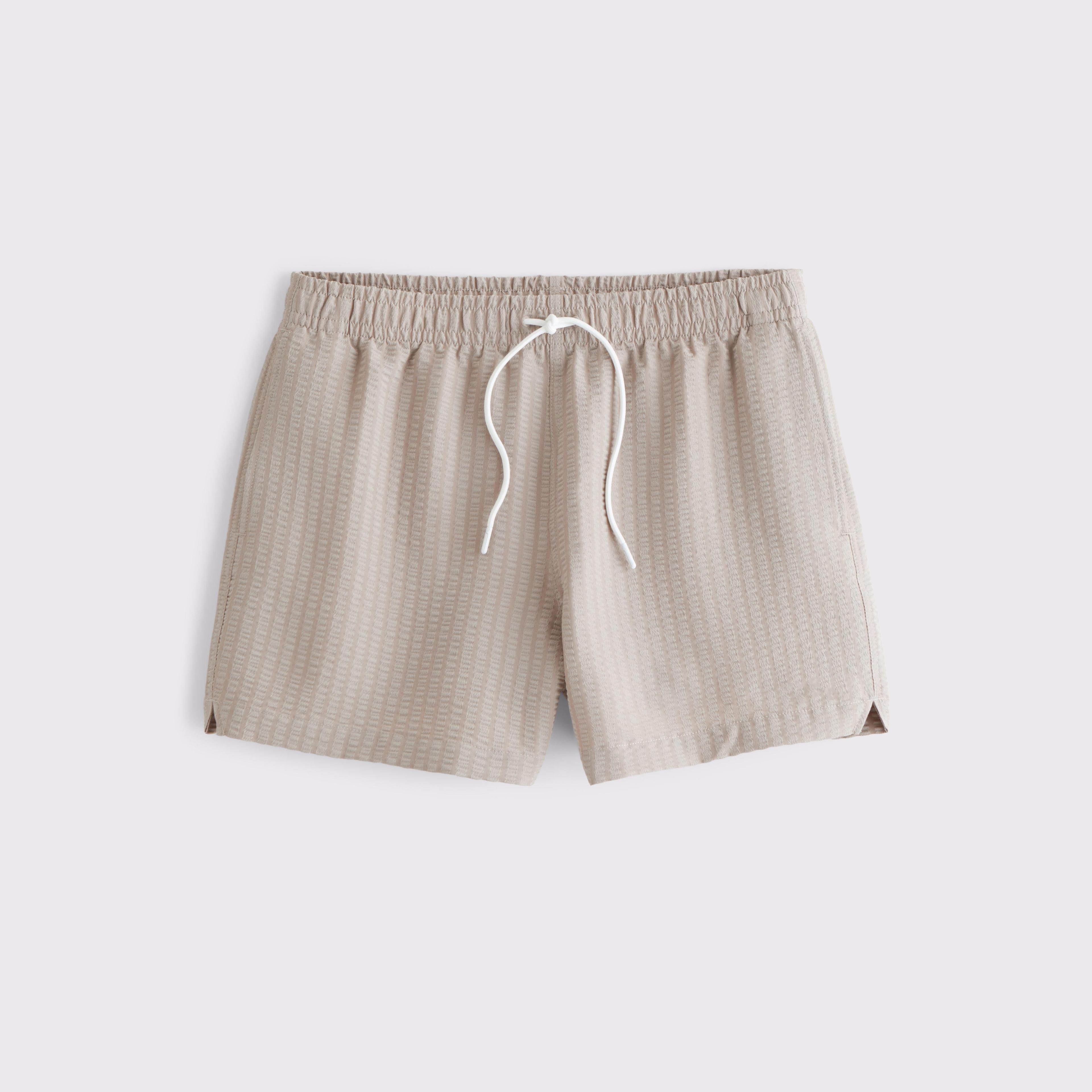 Pull-On Seersucker Swim Trunk Product Image