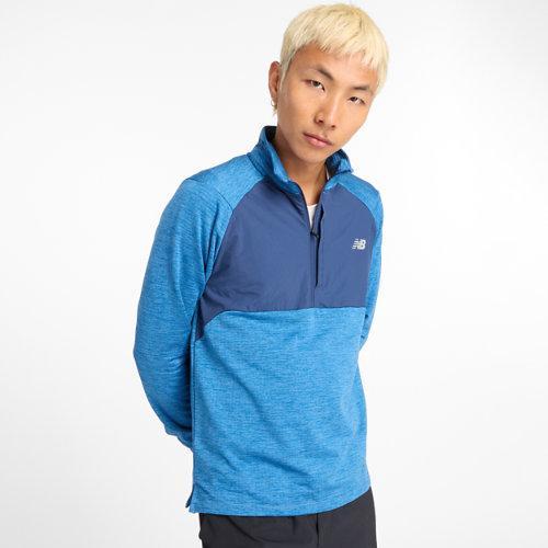 New Balance Men's Athletics Heat Grid 1/2 Zip Product Image