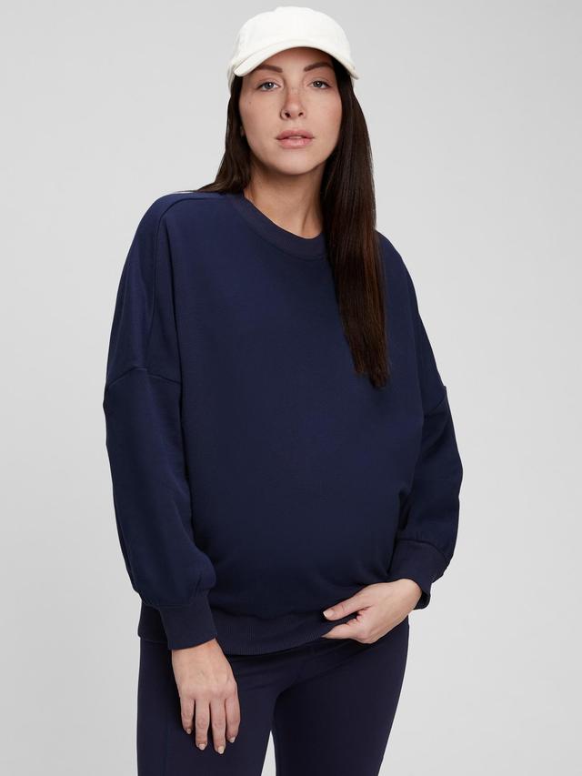 Maternity Crewneck Sweatshirt Product Image