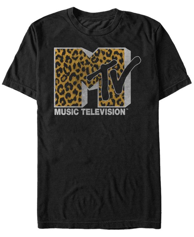 Mens MTV Cheetah Logo Tee Product Image