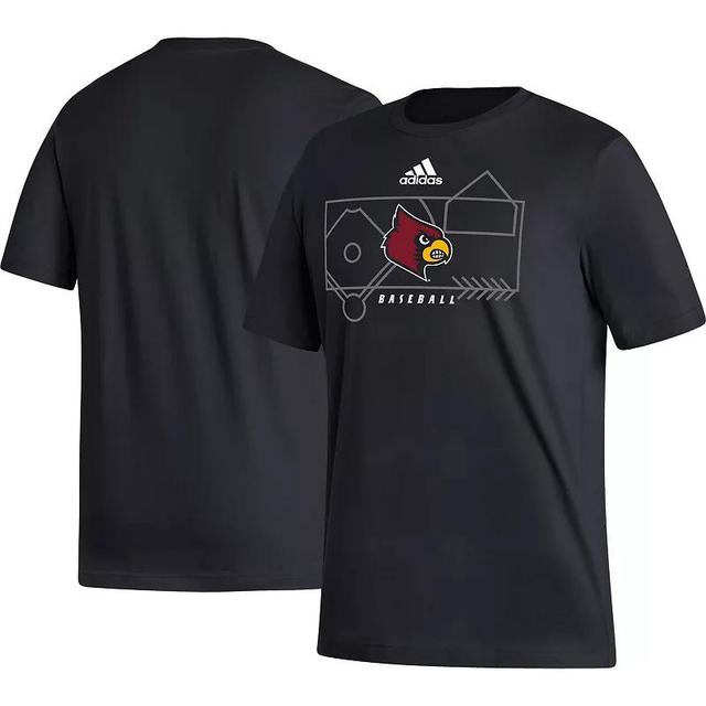 Mens adidas Maroon Mississippi State Bulldogs Locker Lines Softball Fresh T-shirt Product Image