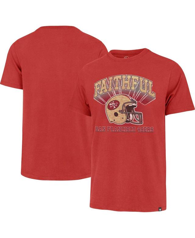 Mens 47 Brand Scarlet San Francisco 49ers Regional Franklin T-shirt Product Image