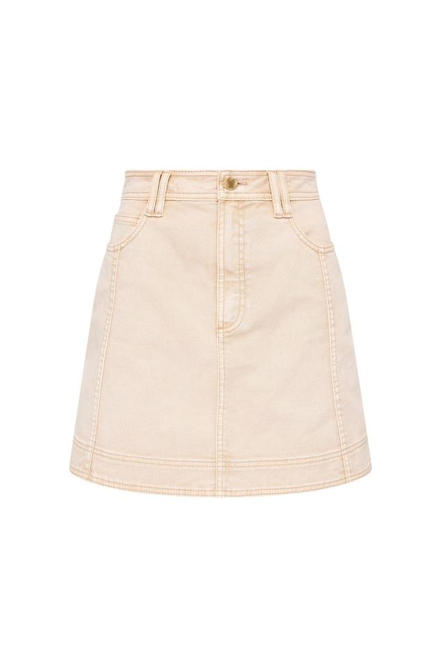 Lorah Denim Mini Skirt Product Image