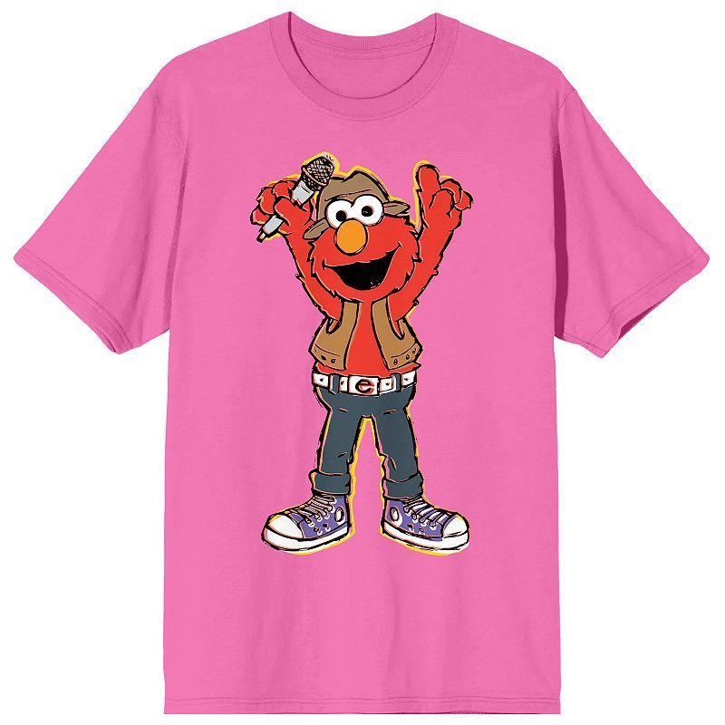 Mens Sesame Street Elmo Holding Tee Product Image