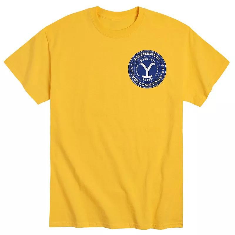 Mens Yellowstone Authenic Tee Product Image