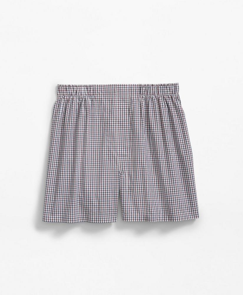 Cotton Broadcloth Tattersall Boxers Product Image