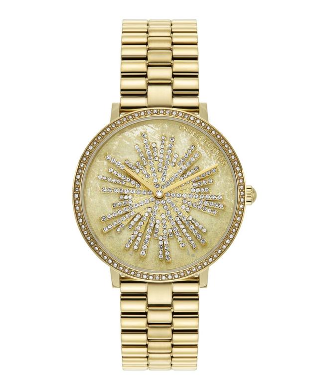 Olivia Burton Womens Ice Burst Gold-Tone Stainless Steel Bracelet Watch 35mm - Gold Product Image