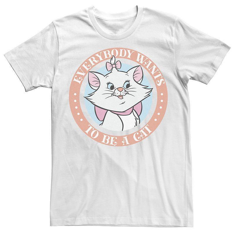 Disneys Aristocats Marie Mens Everybody Wants To Be A Cat Tee Product Image