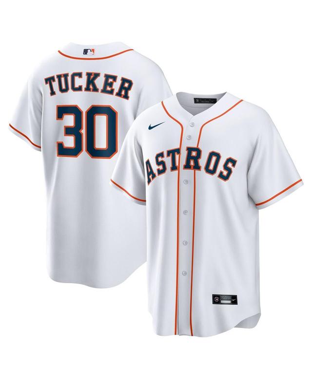 Mens Nike Kyle Tucker White Houston Astros Home Official Replica Player Jersey - White Product Image