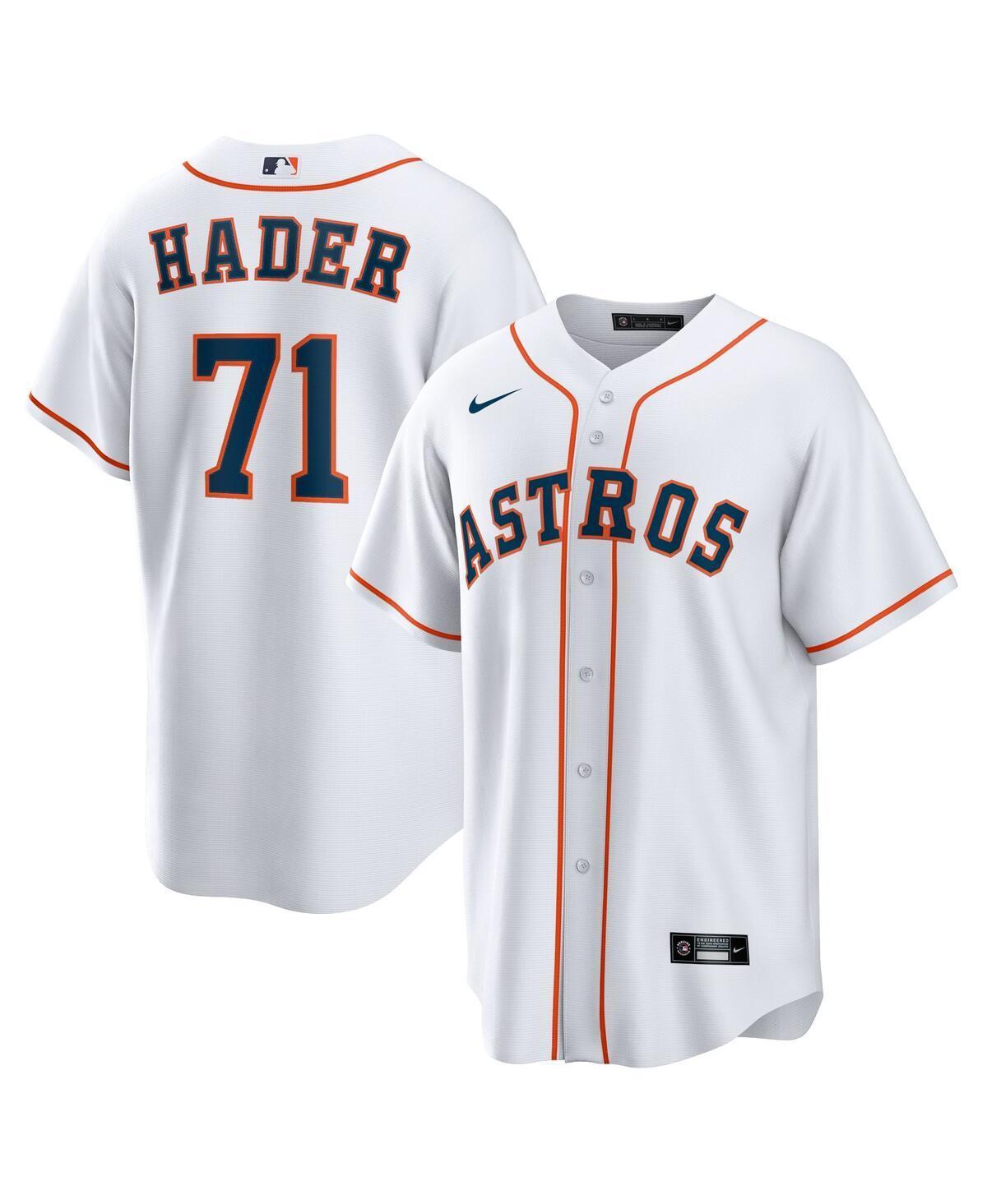 Mens Nike Josh Hader White Houston Astros Home Replica Player Jersey - White Product Image