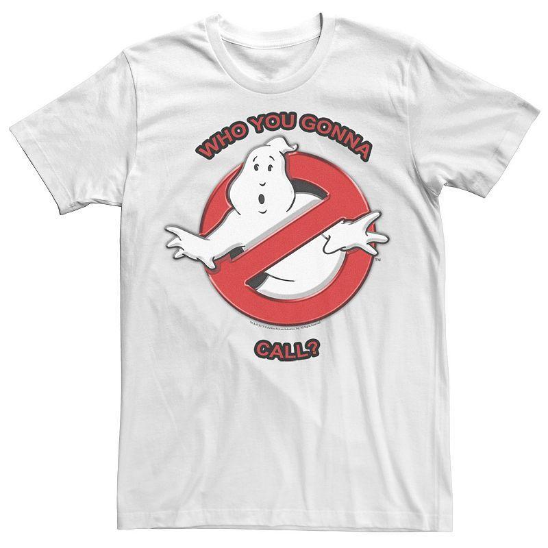 Mens Ghostbusters Who You Gonna Call Classic Logo Tee Product Image