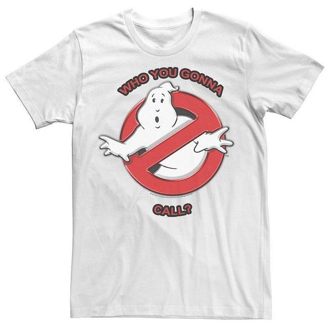 Mens Ghostbusters Who You Gonna Call Classic Logo Tee Product Image