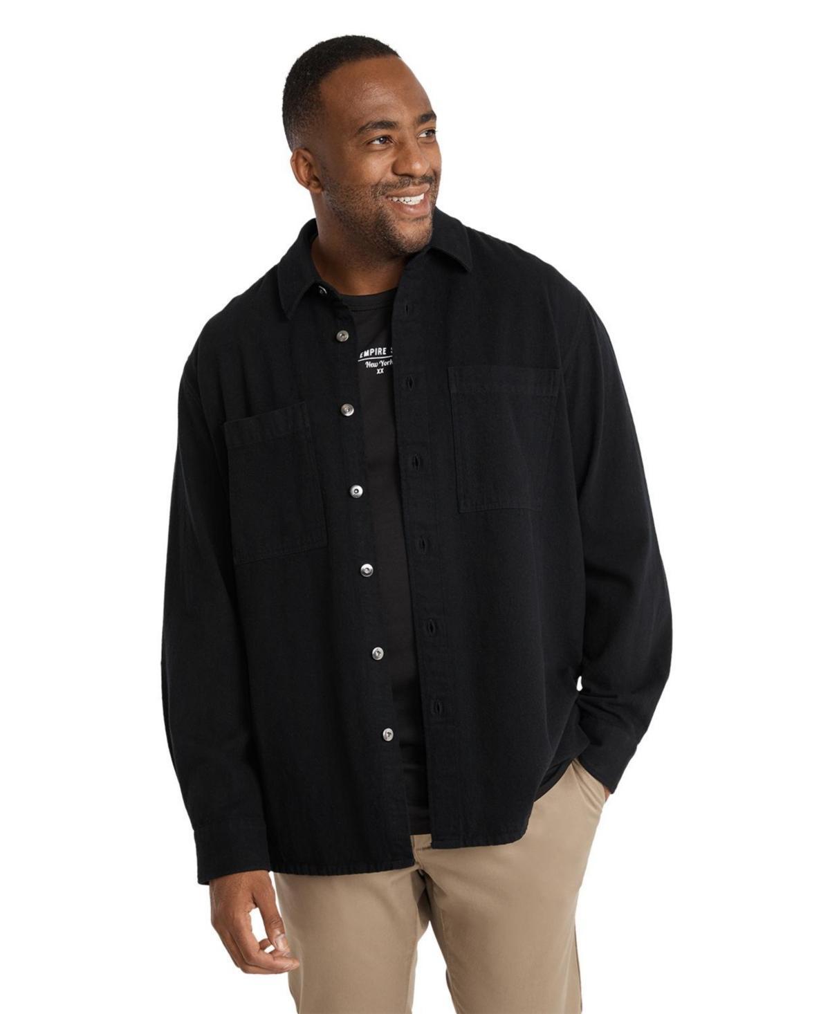 Johnny Bigg Kendrick Oversize Cotton Twill Overshirt Product Image