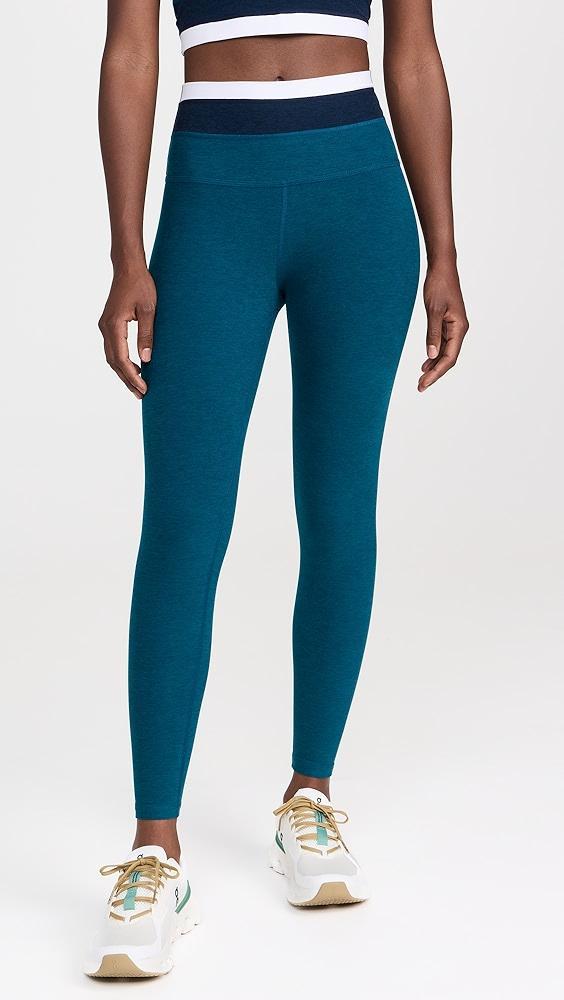 Beyond Yoga Spacedye Horizon Colorblock Midi Leggings | Shopbop Product Image