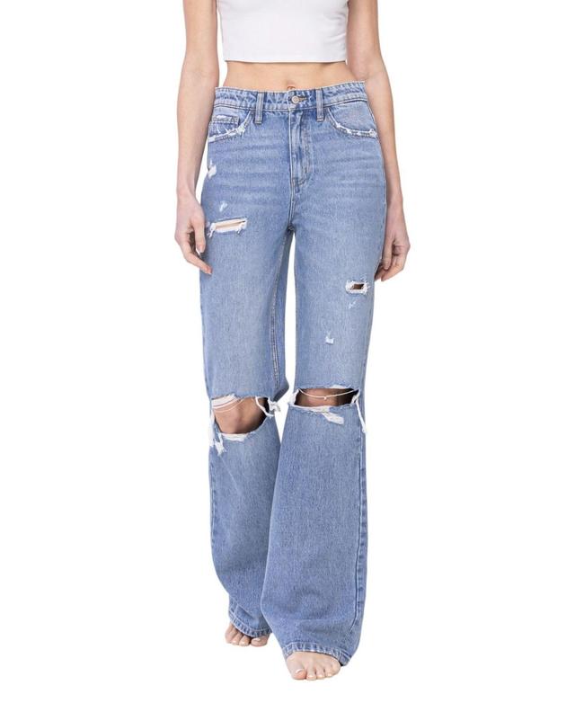 Women's Super High Rise 90'S Vintage-like Flare Jeans Product Image