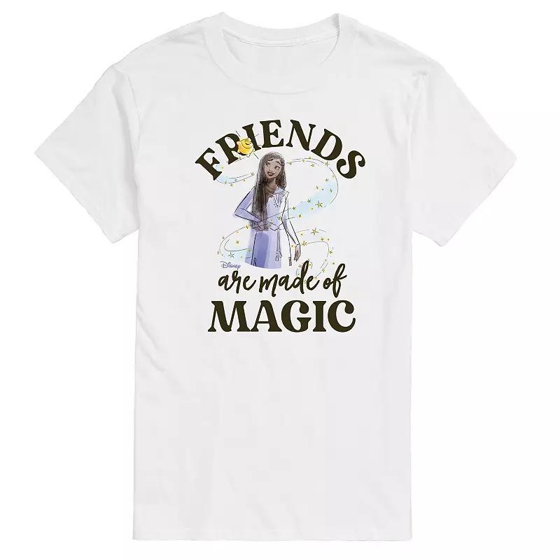 Disneys Wish Big & Tall Friends Are Made Of Magic Graphic Tee, Mens Product Image