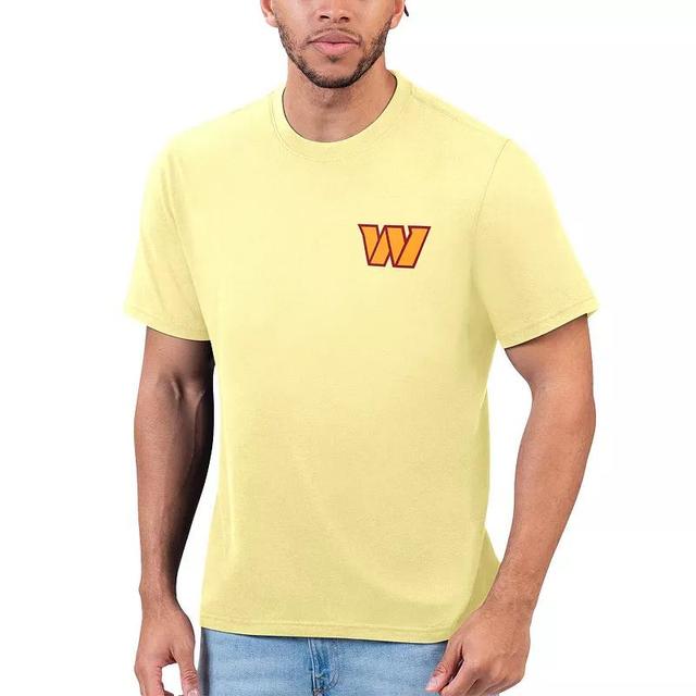 Mens Margaritaville Yellow Washington Commanders T-Shirt Product Image