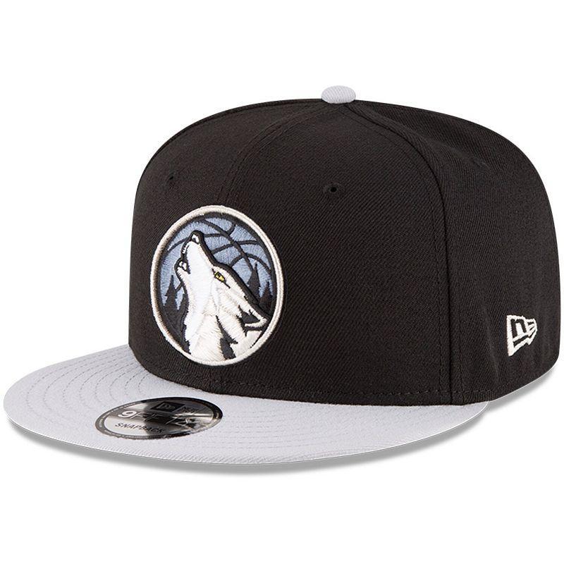 Mens New Era /Gray Minnesota Timberwolves 2-Tone 9FIFTY Adjustable Snapback Hat Product Image