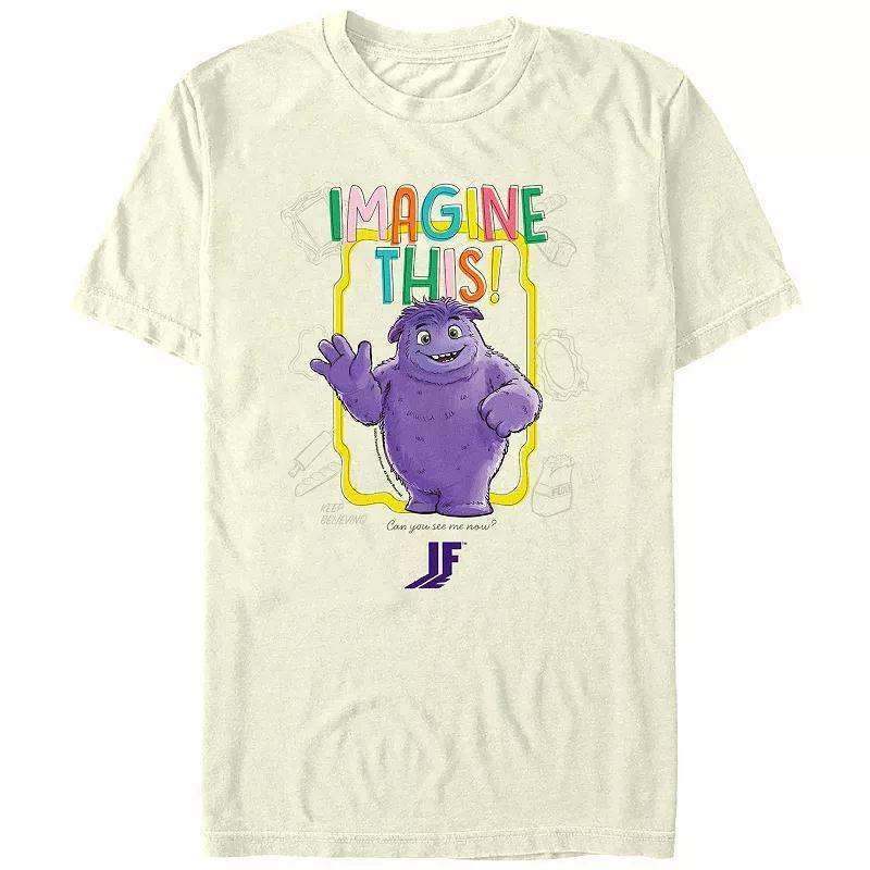 Mens Imaginary Friends Blue Imagine This Graphic Tee Product Image