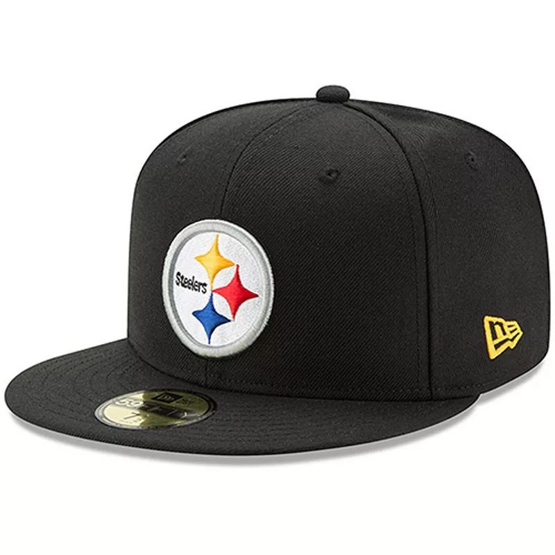 Mens New Era Pittsburgh Steelers Omaha 59FIFTY Fitted Hat Product Image