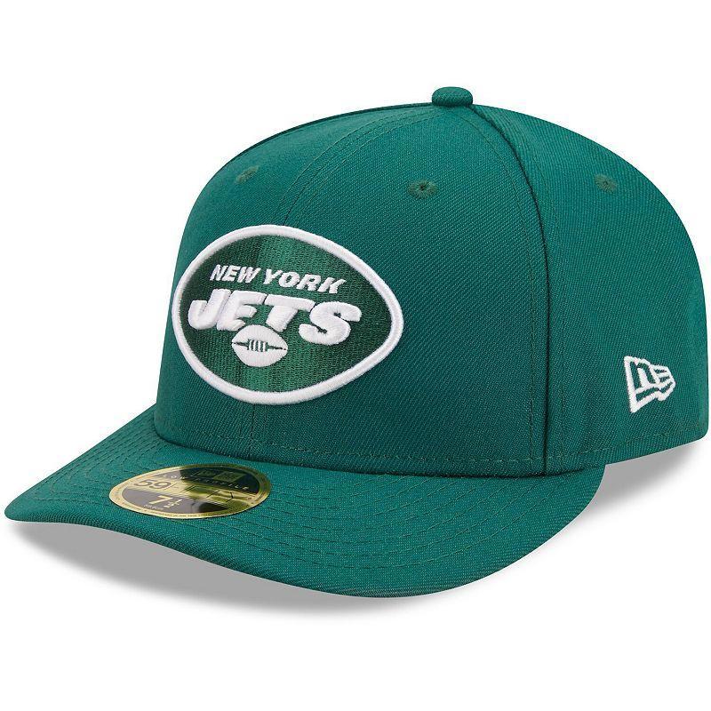 Mens New Era Green New York Jets Omaha Low Profile 59FIFTY Fitted Hat Product Image