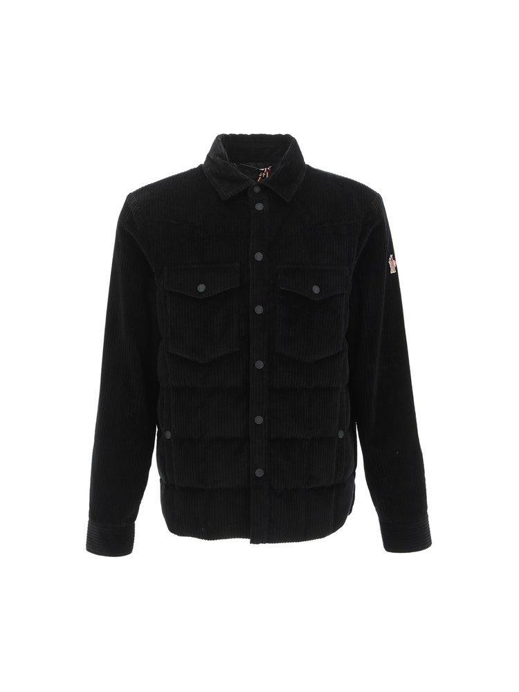 Grenoble Padded Shirt Jacket In Black Product Image