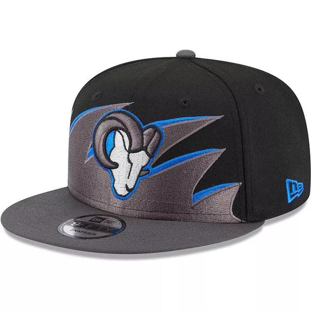 Mens New Era Los Angeles Rams Tidal Wave 9FIFTY Snapback Hat Product Image