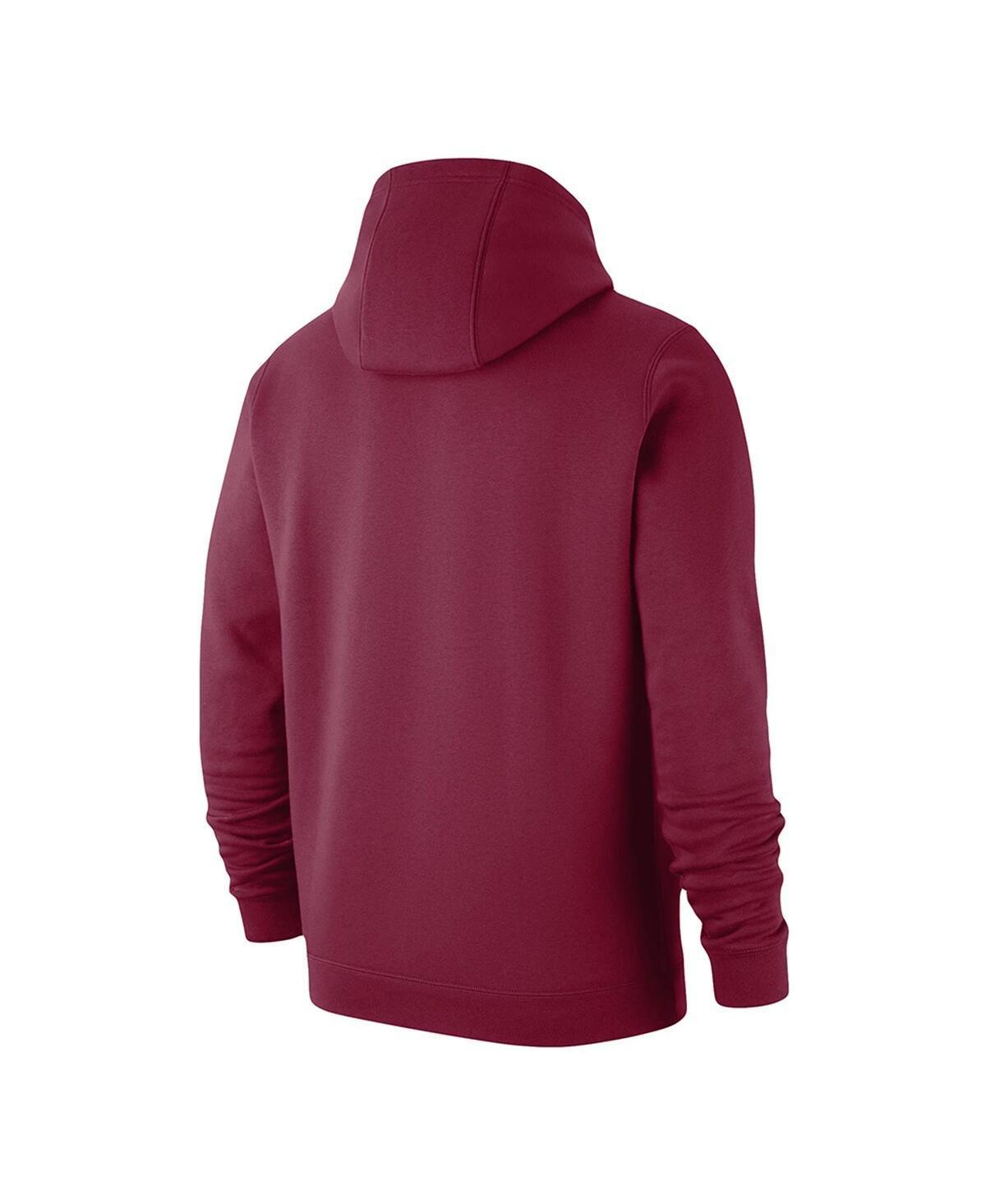 NIKE Men's  Garnet Florida State Seminoles Alternate Logo Club Pullover Hoodie Product Image