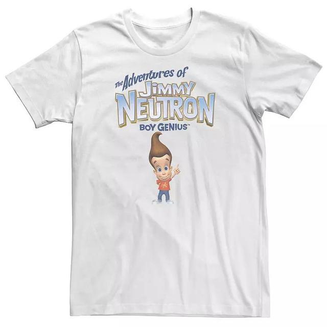 Big & Tall Nickelodeon Jimmy Neutron Boy Genius Pointing Portrait Tee, Mens Product Image