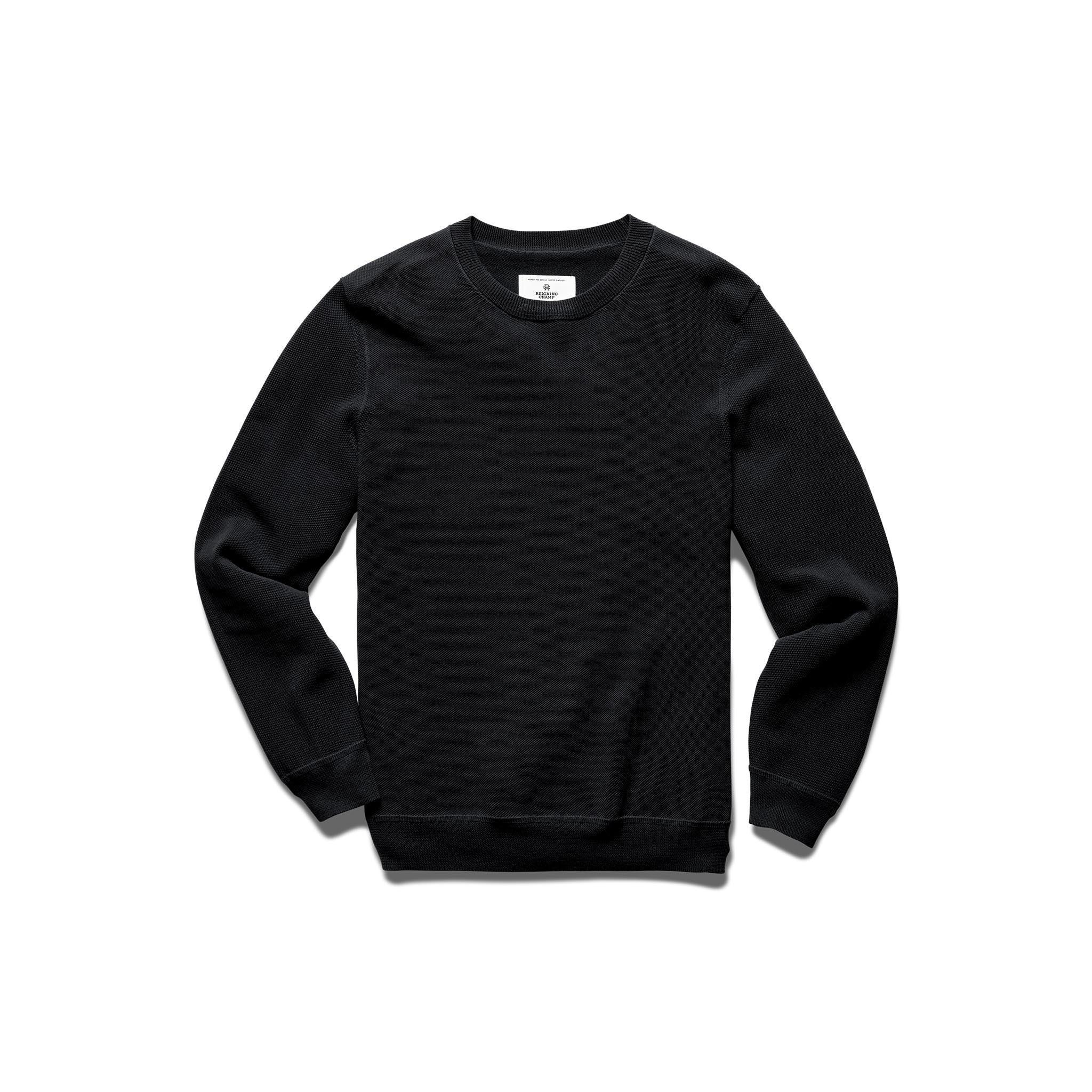 Supima Pique Ace Crewneck Male Product Image