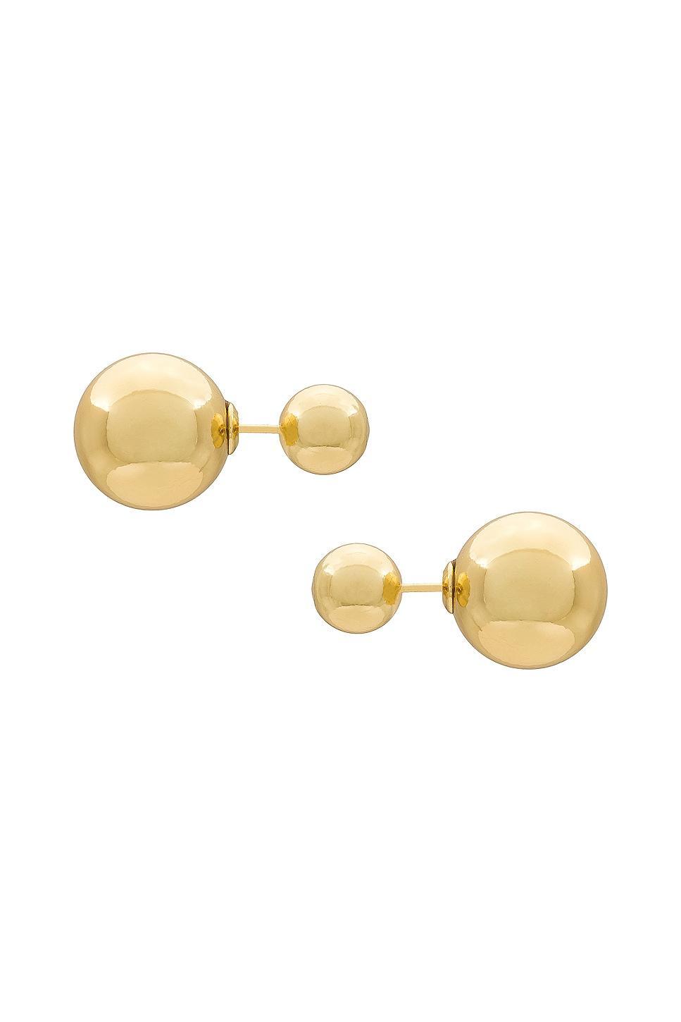 Double Ball Earring SHASHI Product Image