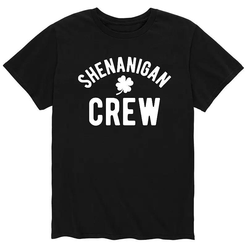 Mens Shenanigan Crew Tee Black Product Image