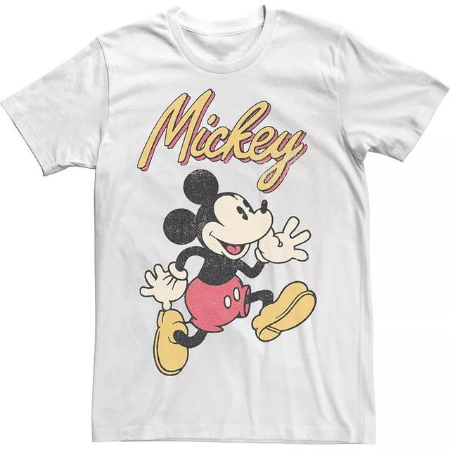 Mens Disney Mickey And Friends Mickey Classic Run Portrait Tee Product Image