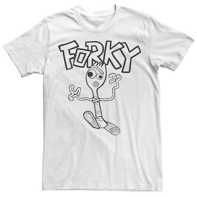 Fifth Sun Mens Doodle Fork Short Sleeve Crew T-shirt Product Image