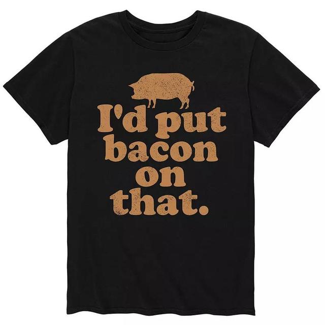 Mens Id Put Bacon On That Tee Product Image