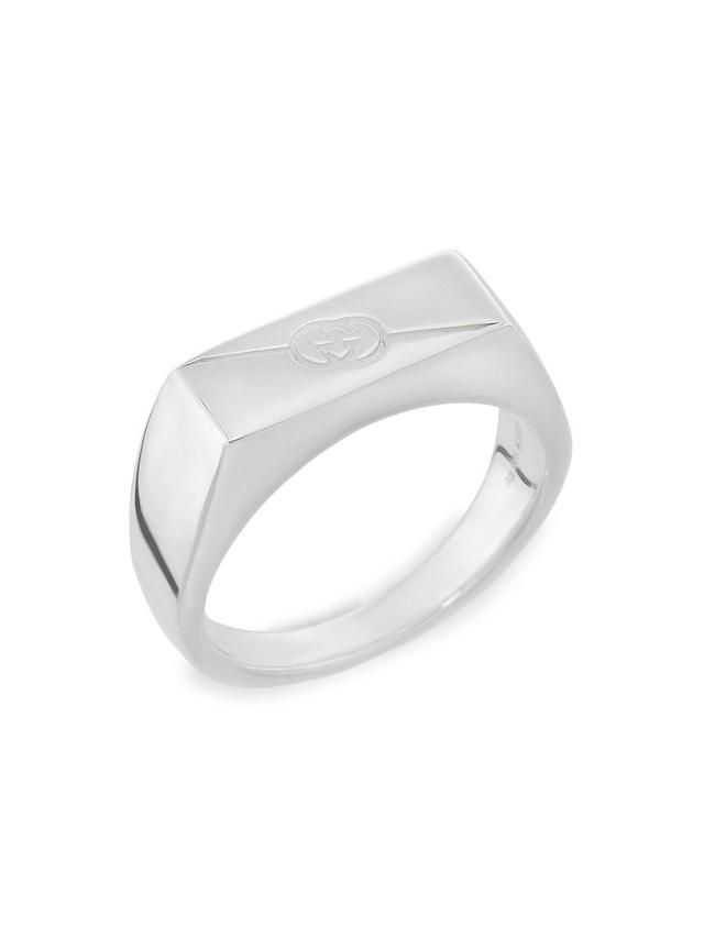 Mens Unisex Gucci Tag Ring Product Image