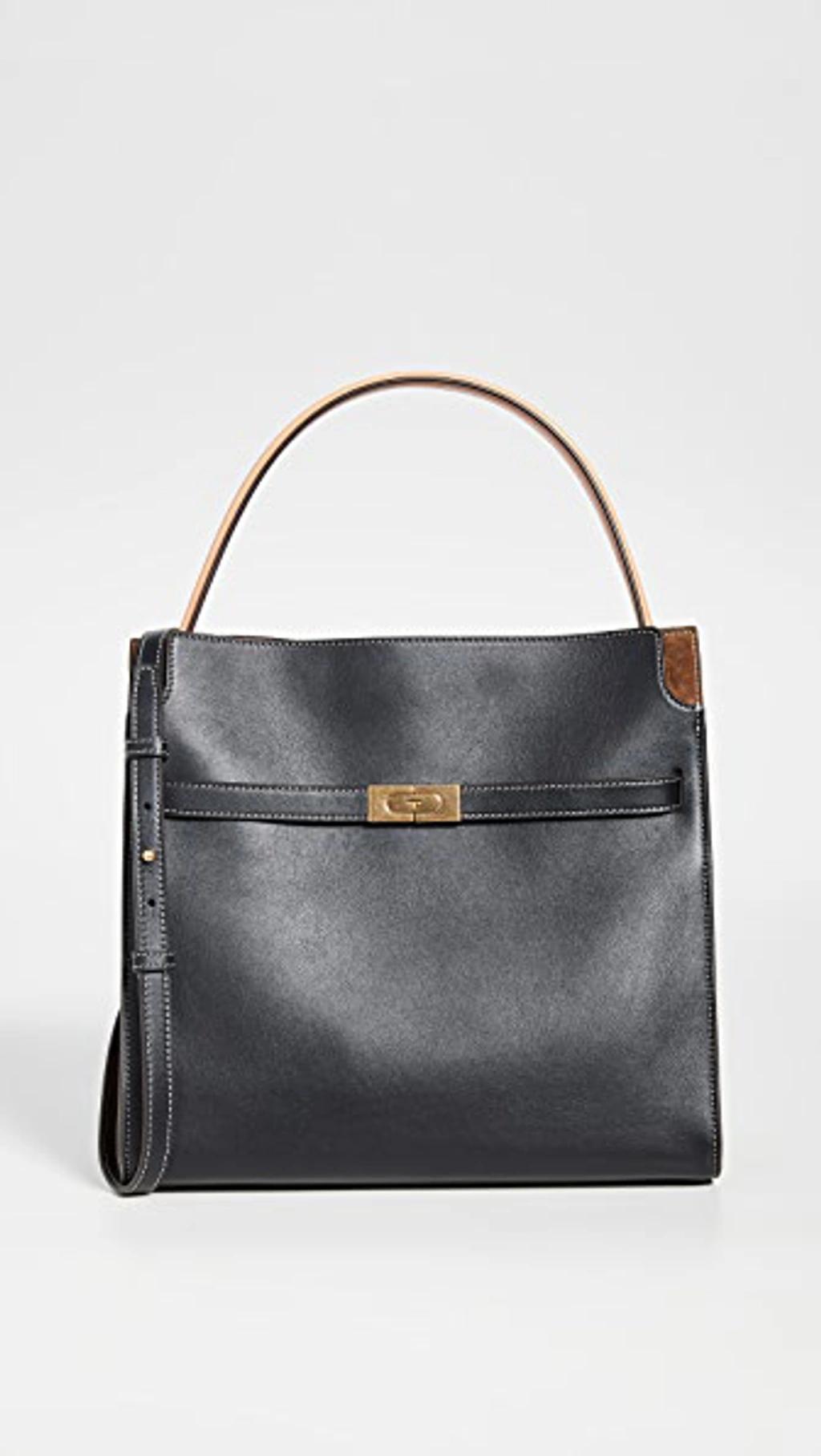 Lee Radziwill Double Tote In Black Product Image