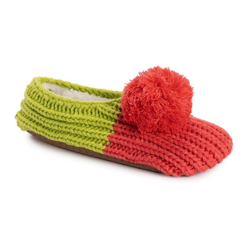 Womens MUK LUKS Moisturizing Oil-Infused Ballerina Slippers Product Image