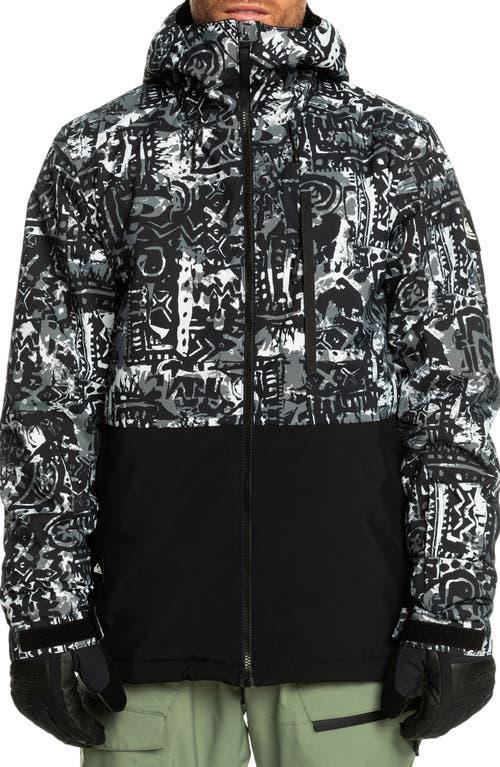 Quiksilver Mission Print Waterproof Jacket Product Image