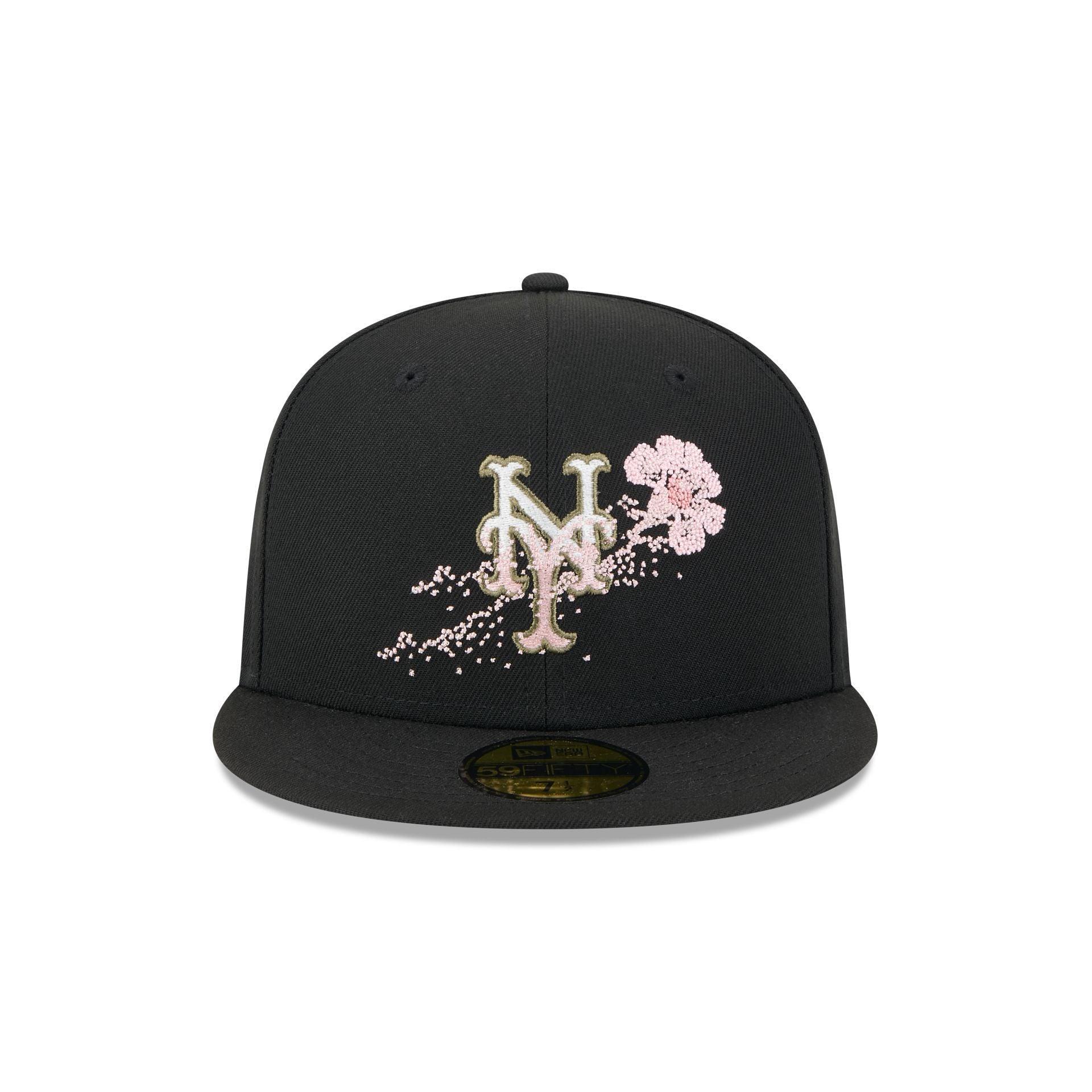 New York Mets Dotted Floral 59FIFTY Fitted Hat Male Product Image