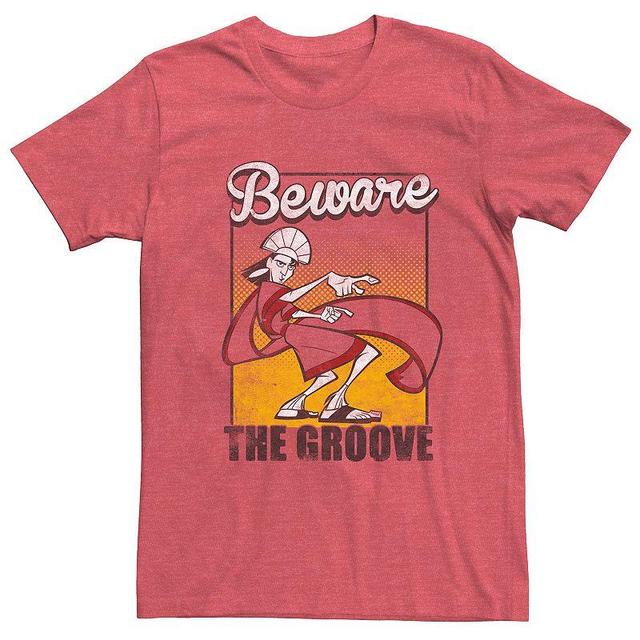 Disneys The Emperors New Groove Mens Tee Red Grey Product Image