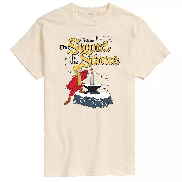 Disneys The Sword And The Stone Big & Tall Logo Graphic Tee, Mens Product Image