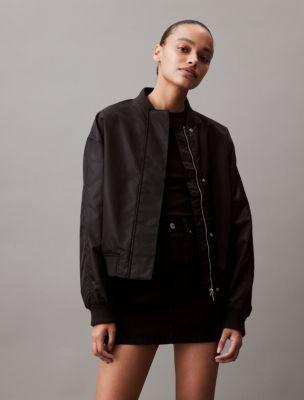 Nylon Bomber Jacket Product Image