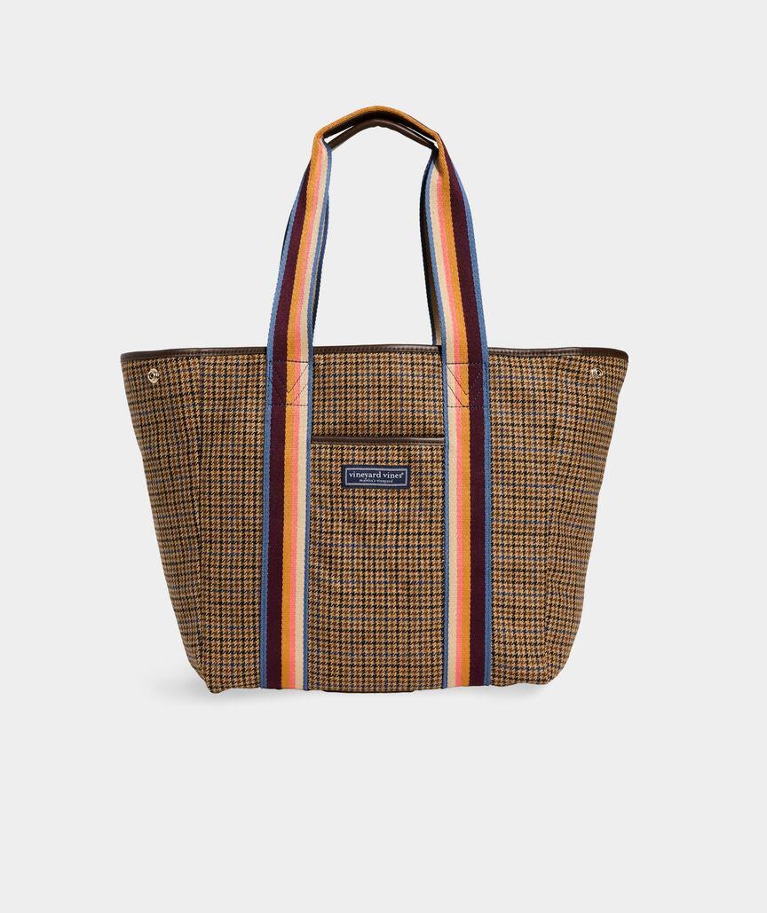 Tweed Snap Tote Product Image