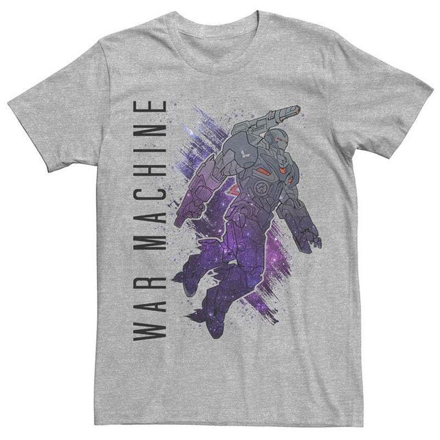 Mens Marvel Avengers Pop War Machine Painted Tee Athletic Grey Product Image