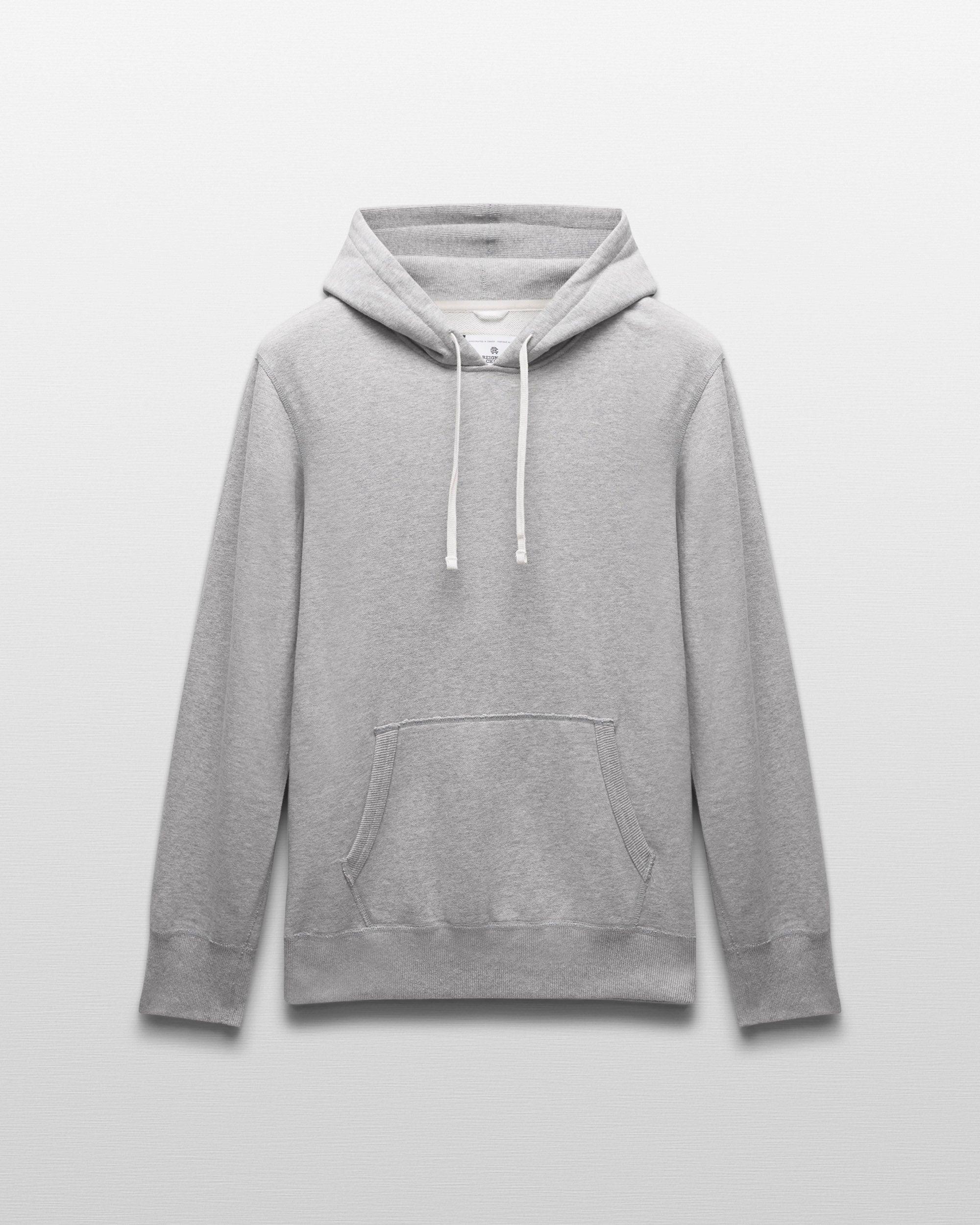 Midweight Terry Slim Hoodie Male Product Image