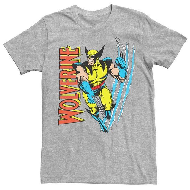 Mens Marvel X-Men Wolverine Graphic Tee Med Grey Product Image