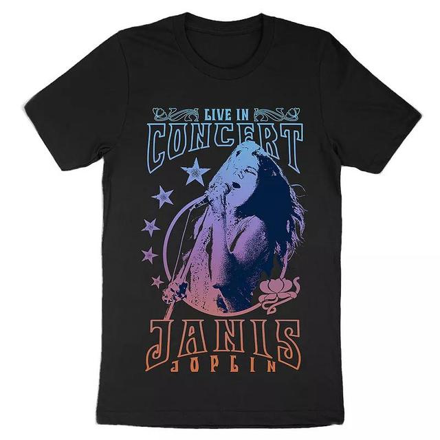 Mens Janis Joplin Concert Tee Product Image